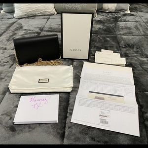 GG Marmont Mini Chain Bag WOC